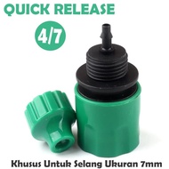 Quick Release 4/7 Special 7mm Hose