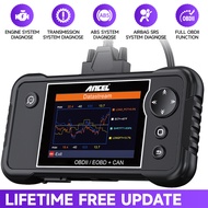 ANCEL FX2000 OBD2 Scanner เครื่องสแกนเนอร์ JOBD สแกน ABS SRS เกียร์ยานยนต์เครื่องวิเคราะห์ OBD 2ตรวจ