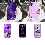 18FG Bts Logo Purple Phone Case For Xiaomi Mi 10T 11 12 Pro 11i 11T 8 Lite 12X