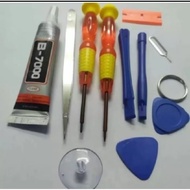 Screwdriver set plus t7000/B7000 glue