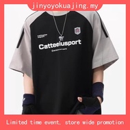 【✅READY STOCK🇲🇾】400gsm 100% Cotton Unisex Oversized T-shirt plus size Couple Tees baju lelaki现货纯棉重磅宽