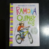 Ramona Quimby, Age 8 - Beverly Clearly [Original Imported Novel HC Newberry]