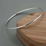银饰配件手链手镯WEIJUNXIAO Three S999 sterling silver bracelet female silver bracelet mother-girlfriend Sans