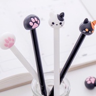 CAT Character Ballpoint Pen / CAT PAW Cartoon Ballpoint Pen / 0.38 mm CAT Motif Gel Pen / Cute Ballp