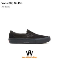 Vans Slip On Pro All Black, Vans Slip On Pro, Vans Pro Original, Vans