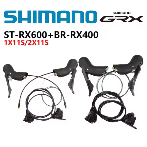 Shimano GRX RX600 Brake ST-RX600 BR-RX400 1x11s / 2x11s Brake Hydraulic Disc Brake DUAL CONTROL LEVE