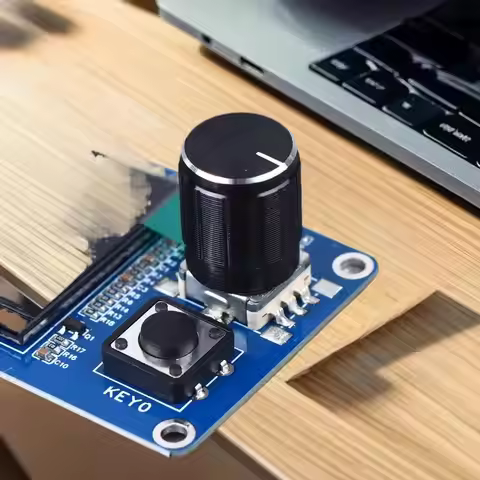 Advanced 1.54" TFT LCD Display Module with EC11 Rotary Encoder Button, IIC/I2C SPI Compatible with A