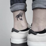 OhMyTat 荷魯斯之眼 The Eye of Horus 刺青圖案紋身貼紙 (2 張)