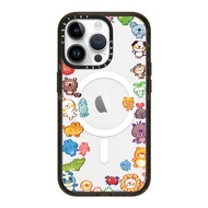 Cute Animal Magsafe Case for iPhone 15 14 13 12 11 Pro Max Hard Acrylic Case for 14 15Plus Protective Wireless Charge Support Anti-Impact Cover