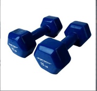 全新 Joerex 祖迪斯 浸膠啞鈴*每隻15磅x2隻*原裝紙盒包裝