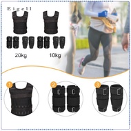 Eigell Weight Vest Workout Vest Running Equipment for Men and Women Gym Climbing Adjustable Versatil