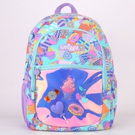 Smiggle กระเป๋านักเรียนออสเตรเลียสําหรับนักเรียนชั้นประถมศึกษาที่มีความจุขนาดใหญ่น้ําหนักเบาพิเศษกระ