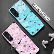 HP Samsung A57 Case - Samsung A57 Glass Softcase - Samsung A57 Casing - Kesing Samsung A57hp - Lates