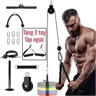 [GIVE HAND SET] Convenient Home GYM Pulley Cable Set, FULL BODY Workout