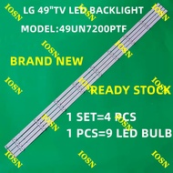 NEW 1 SET LG 49"TV LED BACKLIGHT 49UN7200PTF  49UN7200PT 49UN7200P 49UN7200