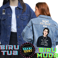 JAKET JEANS SUGA / MIN YOONGI BTS PREMIUM