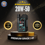 MOREV M800 20W-50 20W50 4T Motorcycle Engine Oil | Minyak Hitam | API SM JASO MA | Mineral Oil | EX5