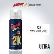 Anchor Ultra 2K Clear Coat SPRAY TIN / Anchor Ultra 1K Max Gloss Clear Coat A1K Spray Paint 400ml La