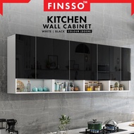 Finsso : Kitchen wall cabinet wooden hanging cabinet almari dapur cabinet / kabinet dapur gantung / 