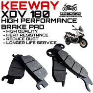 BRAKE PAD KEEWAY XDV180 XDV 180 HIGH PERFORMANCE DISC BRAKE PADS