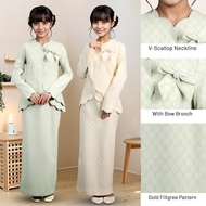 Baju Kurung Budak Perempuan Kurung Sedondon Kids Muslim Attire Ibu Anak Mini Kurung Baju Raya 2025 p