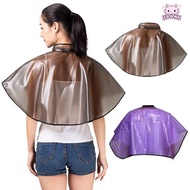 SOONA Hair Dying Apron, Waterproof Unisex Shampoo Capes, PVC Professional Hair Color Capes