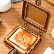 Cast Iron Sandwich Toast Bread Mold Outdoor Double-sided Japanese Pot Clip Aluminum Alloy Non-stick Baking Pan Mold Breakfast