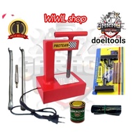 Electric Tire Patch Set, Tubeless and Non-Tubeless Tire Patch, Motorcycle Tire Repair Tool