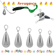 ARROGANCED Fishing Weight Sinker 3.5/5.3/7/10.5/14g Sports Entertainment Water Drop Line Sinkers Fis