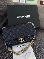 Chanel classic flap 25 Dark blue Classic bag 25cm