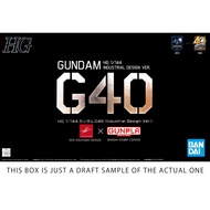 BANDAI HG 1/144 Gundam G40 (Industrial Design Ver)