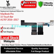 Replacement Keyboard Ribbon 821-00612 for Laptop MB Pro 15 Touch Bar A1707 2016 2017 US Keyboard