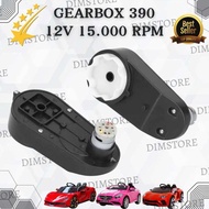 TERMURAH !!! GEARBOX 390 RODA PENGGERAK MOBIL MOTOR MAINAN AKI ANAK GEARBOX MOBIL MOTOR MAINAN ANAK