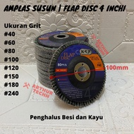 4" Inch Sandpaper | Flap Disc 100x16mm 4 Inch Grinding Sandpaper