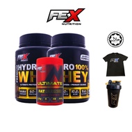 [SET CUTTING] FIT BEROTOT DENGAN HYDRO WHEY + FATBURNER FEX NUTRITION