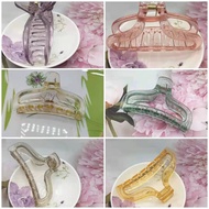 Hair Clip Female Korean Version Transparent Hair Clip Hair Clip Large Hair Clip Ponytail Hair Clip H