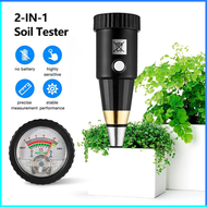 COD JUANJUAN 2 in 1 Pengukur Kelembapan dan PH Tanah Soil Humidity Tester JJ2 / ph meter tanah paling akurat digital / alat ukur ph meter tanah / alat ukur kelembaban tanah / alat pengukur ph tanah paling akurat terbaik pertanian suhu digital sawah yang b