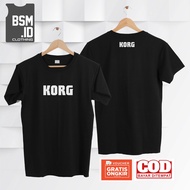 KORG MUSIC t-shirt MUSIC LOGO/ MUSIC TSHIRT/ PREMIUM T-SHIRT/