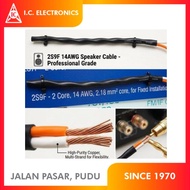 CANARE  2S9F-BK (14AWG) 2 × 2.18mm²  Speaker Audio Cable