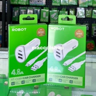 ROBOT RT-C08 CAR CHARGER CAR PLUG-3 PORT USB & TYPE C