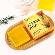 Sisi Soap Pine Flower Soap Bath Bath Cleansing Pine Flower Soap Face Wash Fragrance Square Soap 8.4