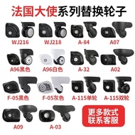 All Kinds French Ambassador Luggage Universal Wheel Trolley Case Wheel Accessories Suitcase Reel Rep