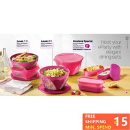Tupperware Outdoor Dining Bowl + Ezy Oval Keeper Set ( 8pcs )