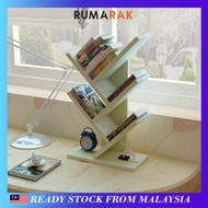 Ready Stock Rak Kayu Buku Meja Wooden Book Shelves Desk Table Multipurpose Rack