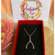 Conan Gray Wishbone Customized Necklace Stainless Steel Necklace