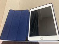 iPad mini 3 128GB wifi 連原廠深藍色皮套 leather smart case