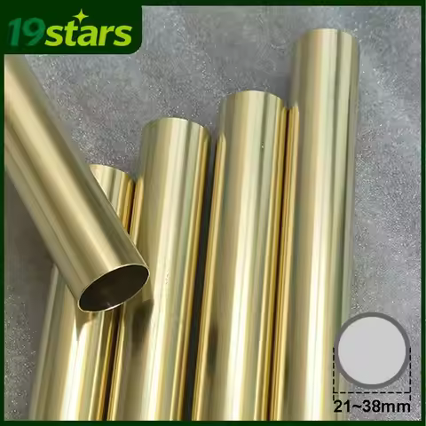 H62 Brass Tube OD 21 22 23 24 25 26 27 28 29 30 32 35 38mm Wall Thickness 0.5-5mm Length 250 500mm H