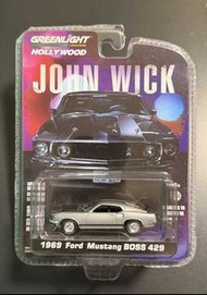 Greenlight Hollywood John Wick 1969 Ford Mustang BOSS 429