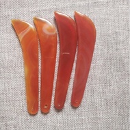 Carve Jade Jade Facial Muscle Scraping Blade Facial Beauty Scraping Eye Red Agate Knife Acupoint Sti