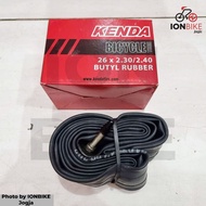 Kenda Inner Tube 26x2.30 - 2.40 FV Mountain MTB Bike 26x2.30-2.40 2.35 26x2.35 Small Presta Valve France Valve